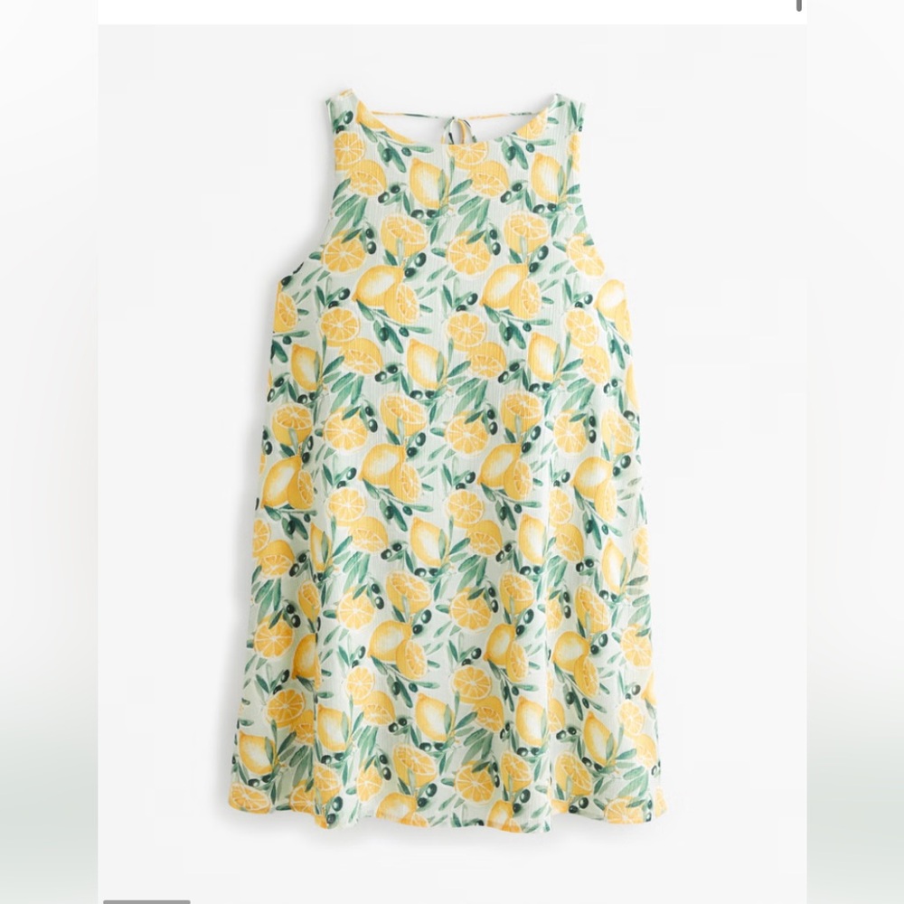Abercrombie open back trapeze mini dress
